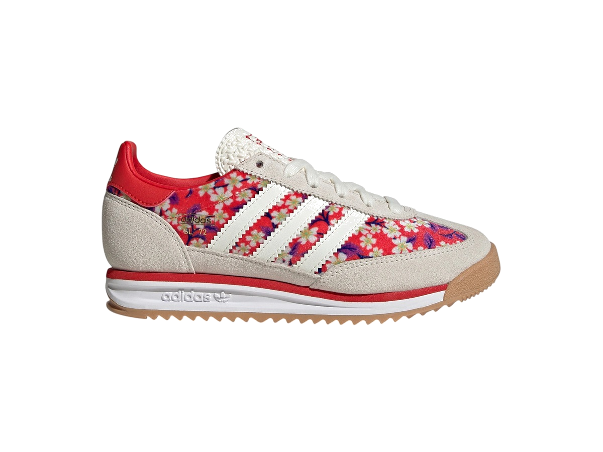 adidas SL 72 RS Liberty London Floral Off White Red (GS)