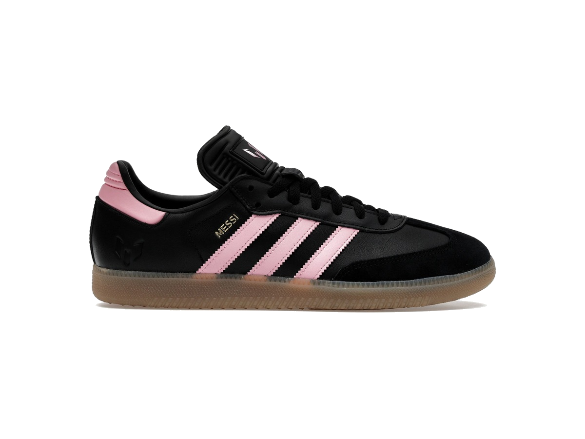 adidas Samba Messi Black Gold Metallic