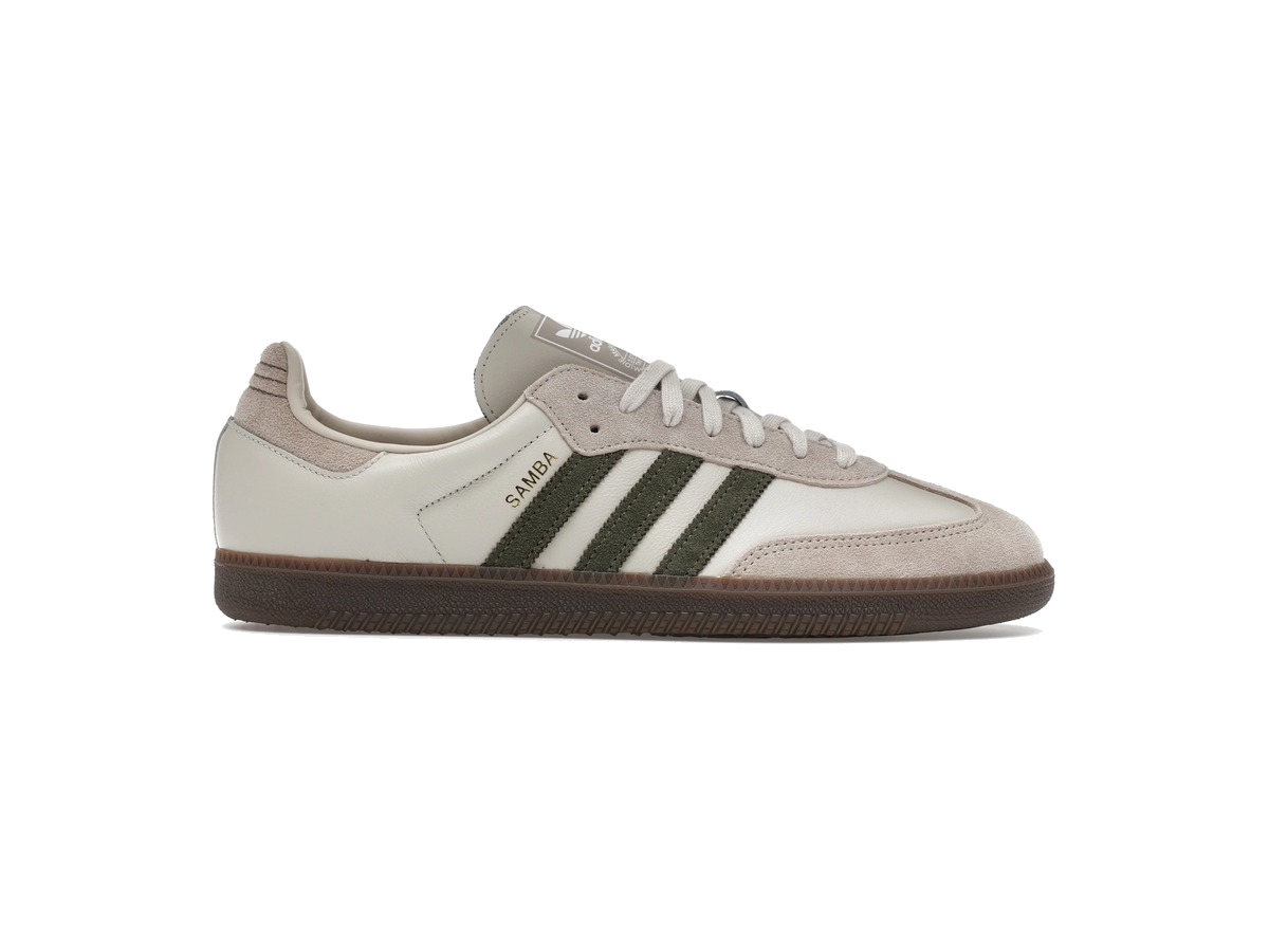 adidas Samba OG Aluminum Dark Khaki