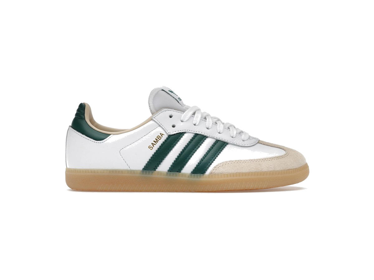 adidas Samba OG Cloud White Collegiate Green Gum