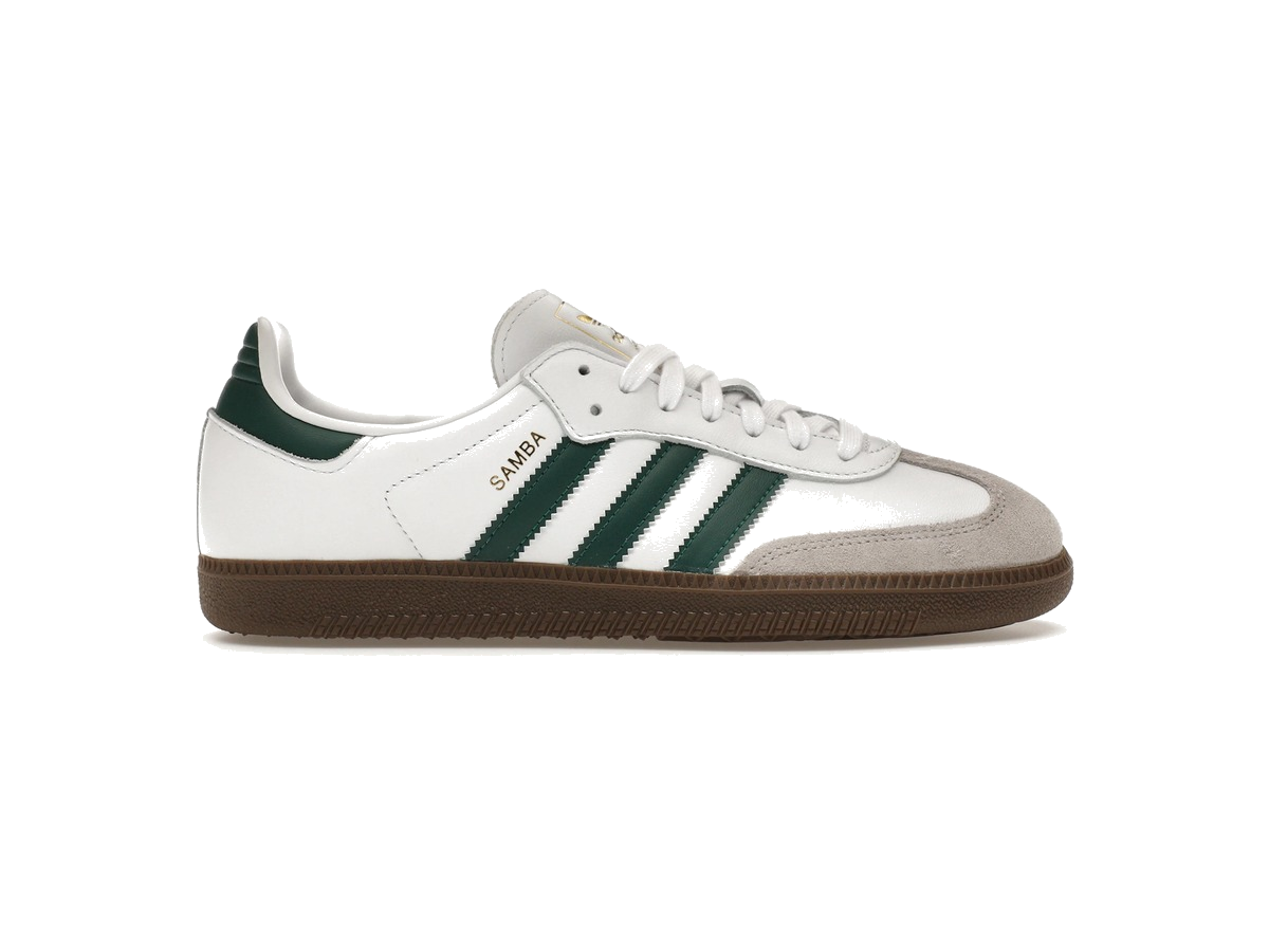 adidas Samba OG Cloud White Collegiate Green