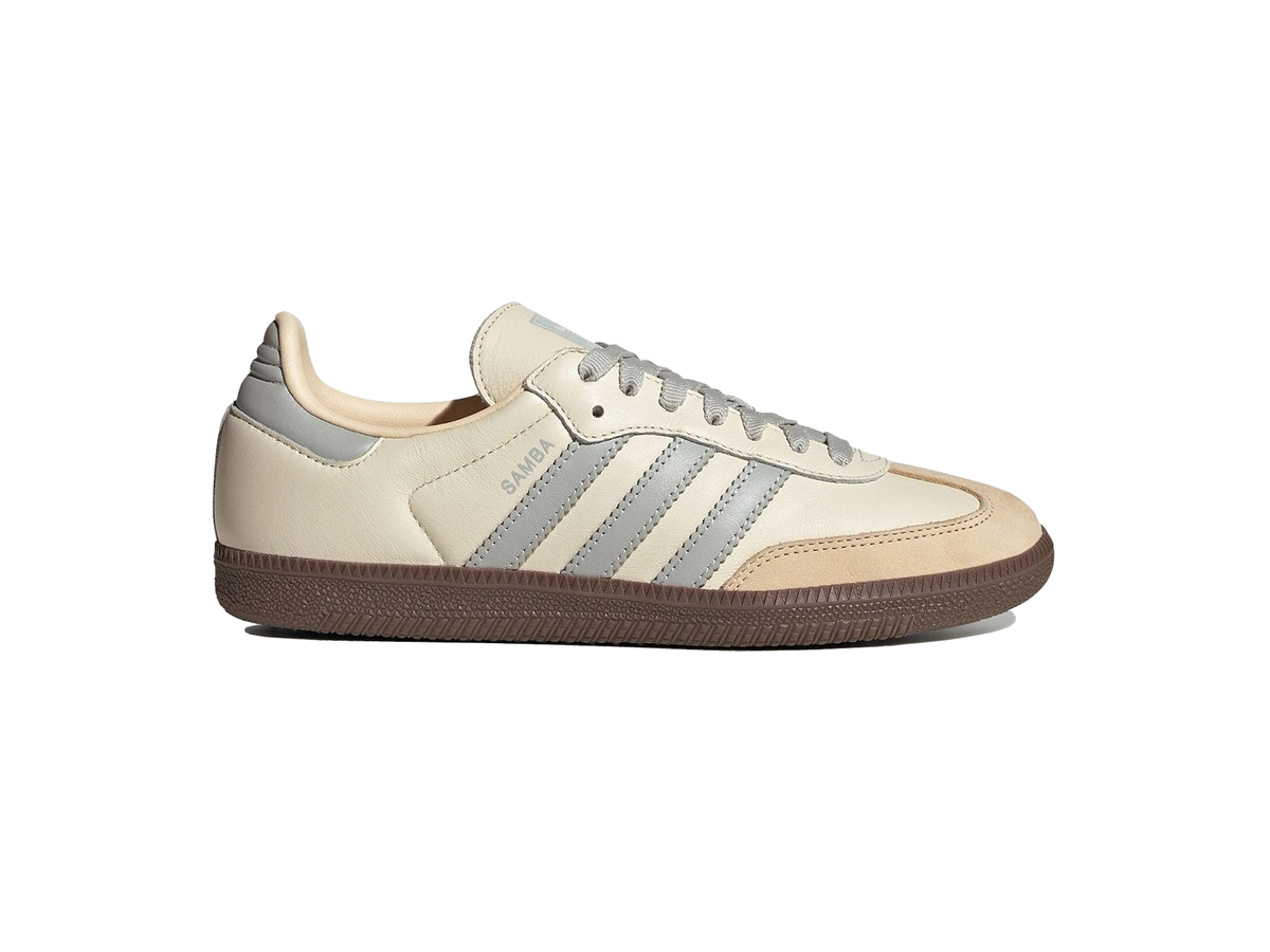 adidas Samba OG Cream White Wonder Silver (Women's)