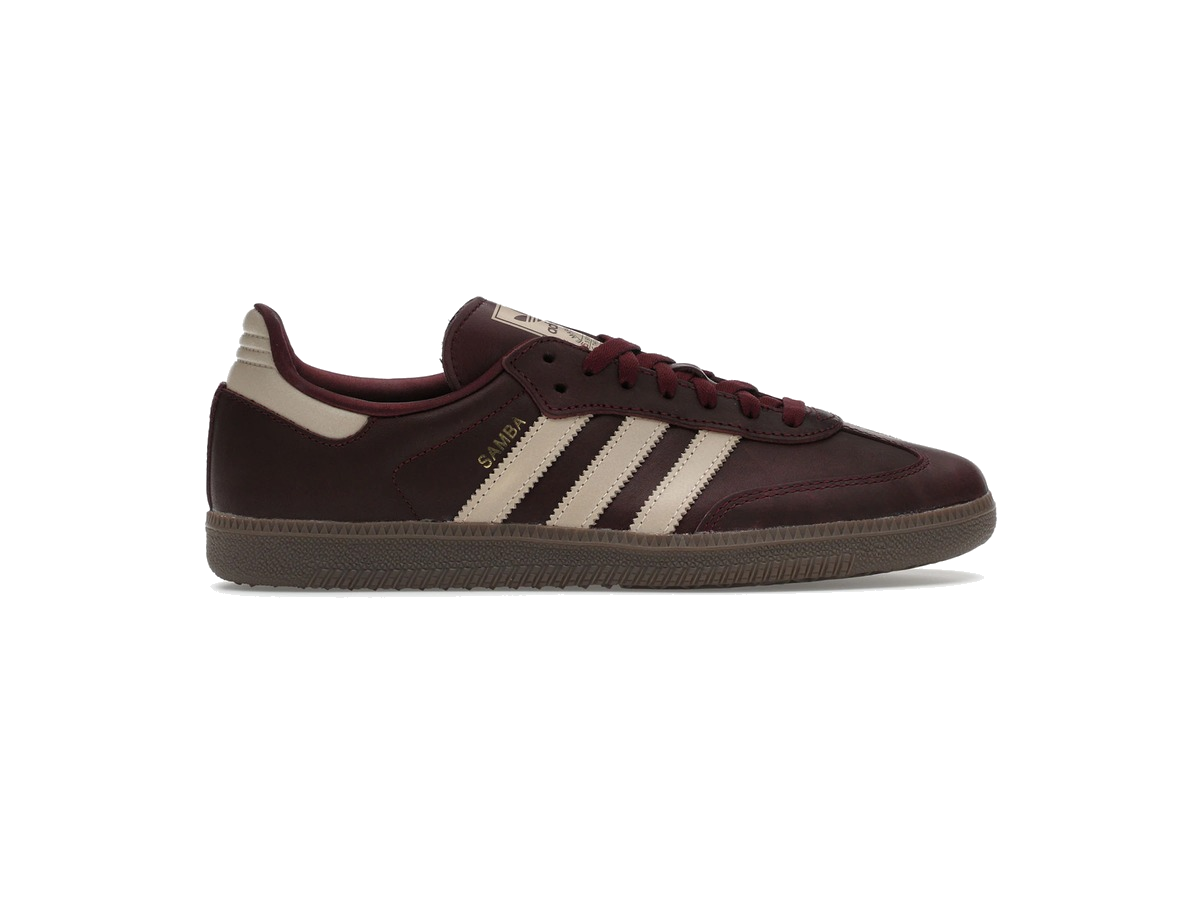adidas Samba OG Maroon Crystal Sand (Women's)