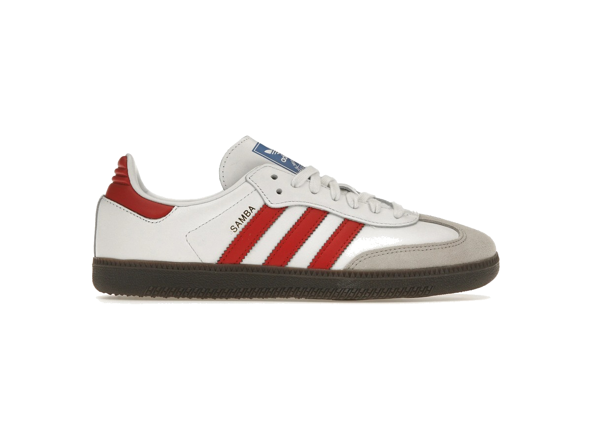 adidas Samba OG White Better Scarlet