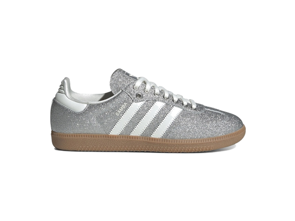 adidas Samba Shine Silver Metallic (Women's)
