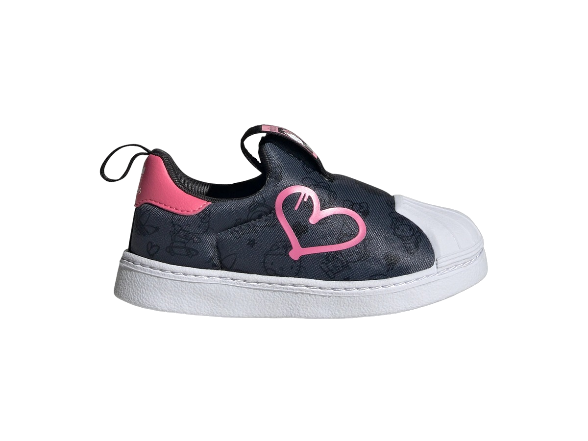 adidas Superstar 360 Hello Kitty And Friends Carbon Core Black Pink Fusion (TD)