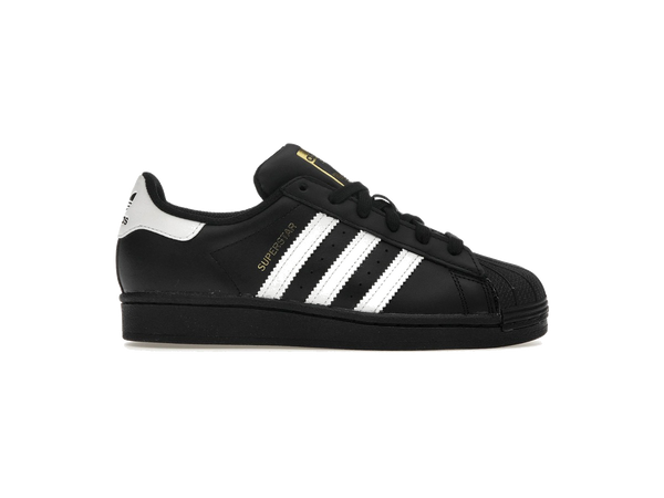 adidas Superstar Core Black Cloud White Gold (GS)