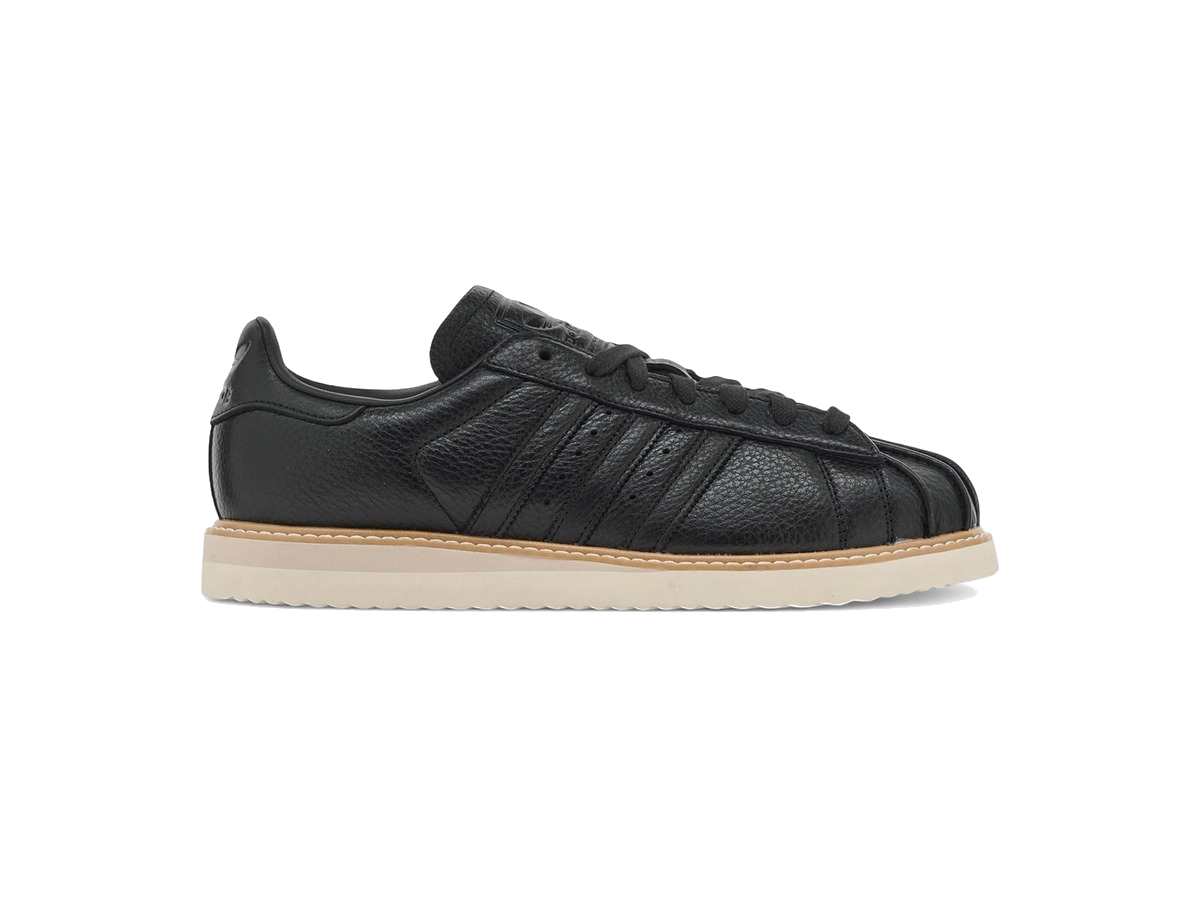 adidas Superstar Lux Black Warm Sandstone