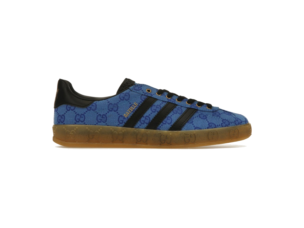 adidas x Gucci Gazelle Blue GG Monogram