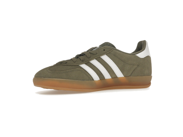 adidas Gazelle Indoor Olive Strata Cloud White Gum