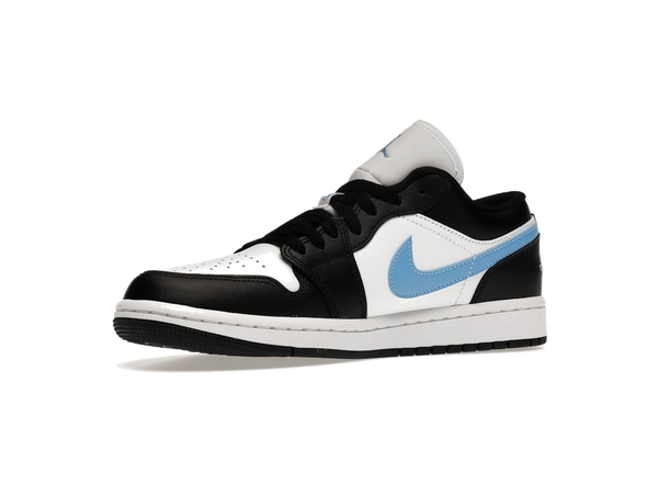 Jordan 1 Low Black University Blue White (Women's)