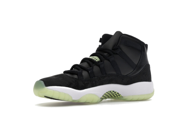 Jordan 11 Retro Black Barely Volt (GS)