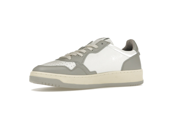 Autry Medalist Leather Low Grey White