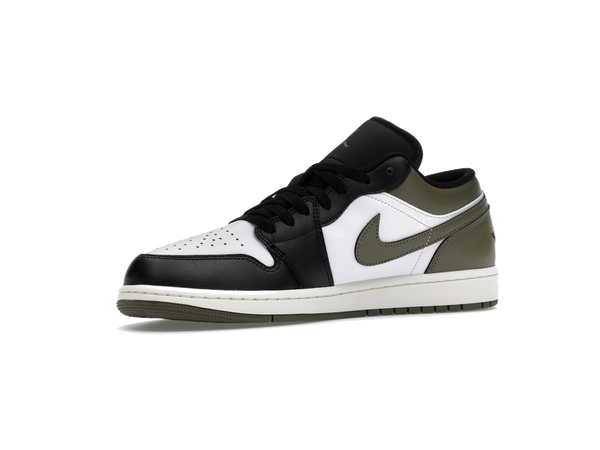 Jordan 1 Low Black Toe Medium Olive