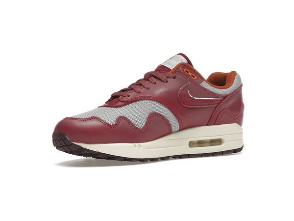 Nike Air Max 1 Patta Waves Rush Maroon (with Bracelet)