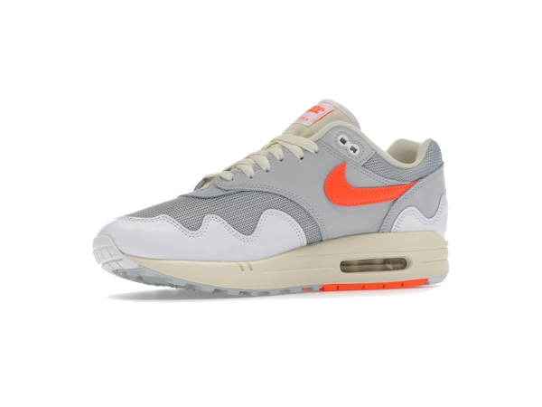 Nike Air Max 1 Patta Waves White Hyper Crimson (With Bracelet)