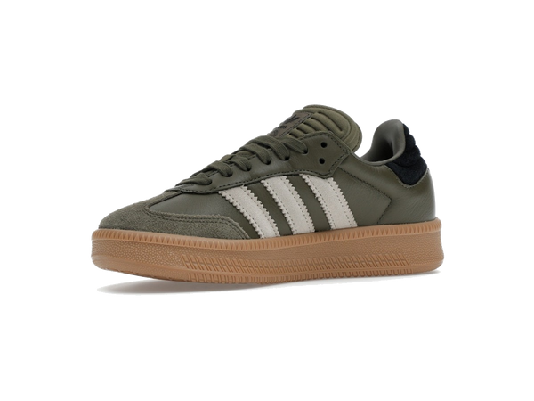 adidas Samba XLG Olive Strata Wonder Beige Gold Metallic