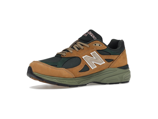 New Balance 990v3 MiUSA Tan Green