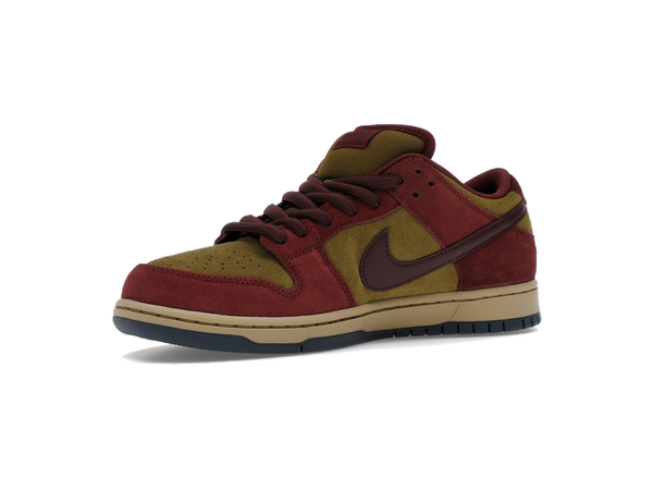 Nike SB Dunk Low Dark Team Red Olive Flak