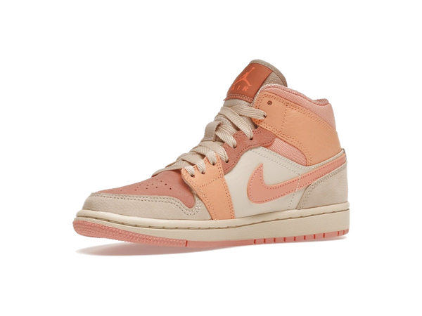 Jordan 1 Mid Apricot Orange (Women's)