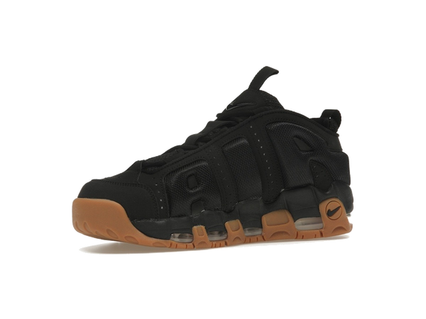 Nike Air More Uptempo Low Black Gum