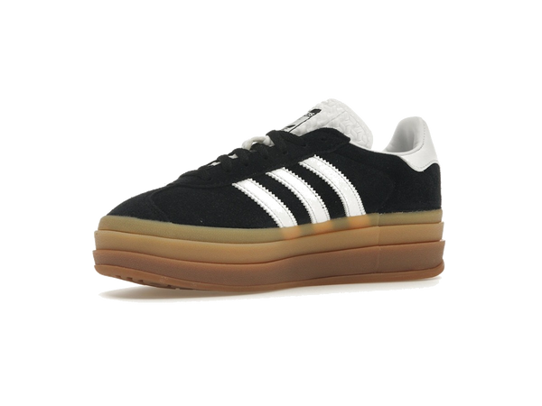 adidas Gazelle Bold Black White Gum (Women's)
