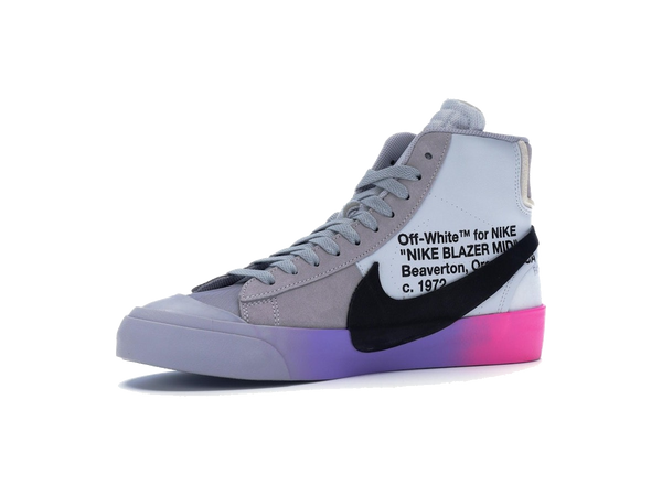 Nike Blazer Mid Off-White Wolf Grey Serena Queen