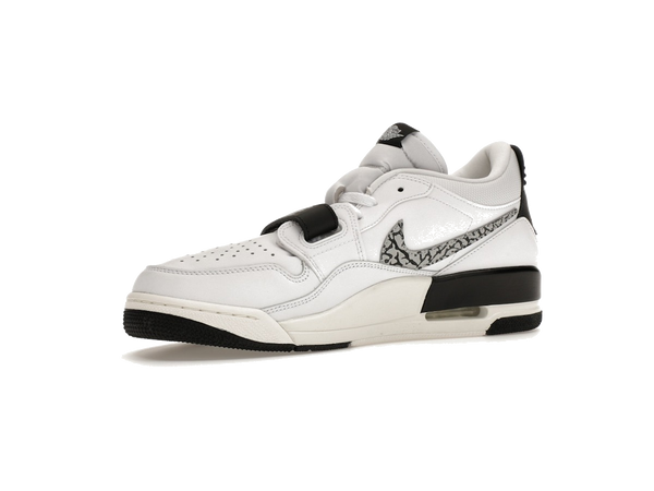 Jordan Legacy 312 Low White Black Elephant Swoosh