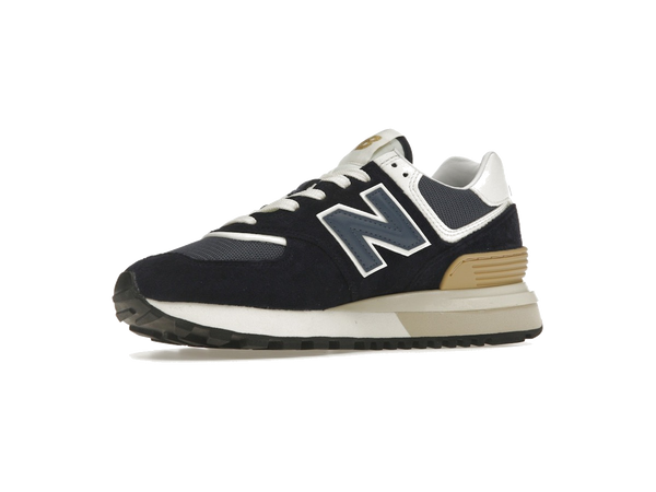 New Balance 574 Navy White Beige