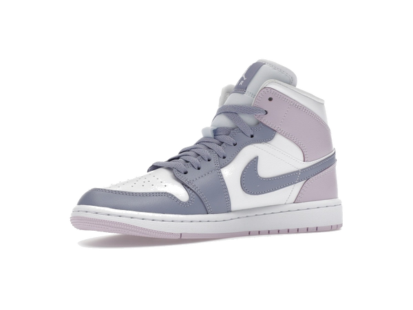 Jordan 1 Mid Indigo Haze Doll White (Women's)