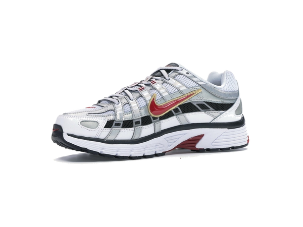 Nike P-6000 White Gold Red (Women's)