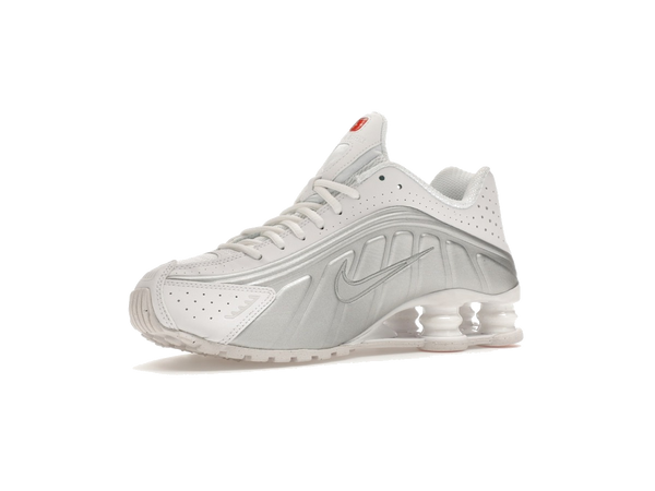 Nike Shox R4 White Metallic Silver (Women's)