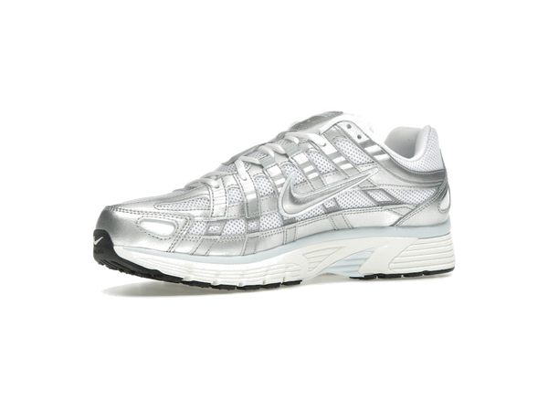 Nike P-6000 White Blue Tint Sail Metallic Silver (Women's)