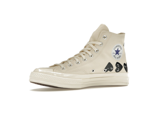 Converse Chuck Taylor All Star 70 Hi Comme des Garcons PLAY Multi-Heart Milk