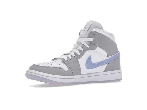 Jordan 1 Mid Wolf Grey Aluminum (Women's)
