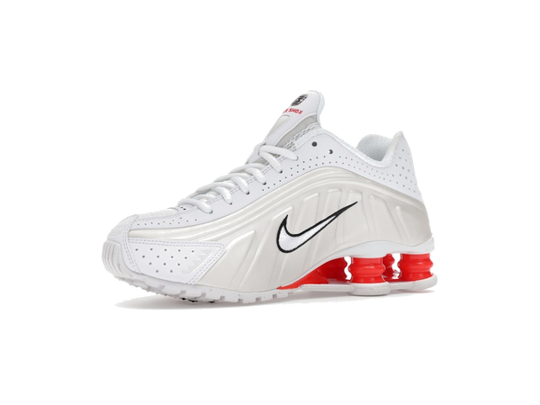 Nike Shox R4 White Phantom Picante Red (Women's)