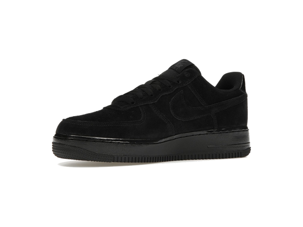 Nike Air Force 1 Low '07 Triple Black Suede (Women's)