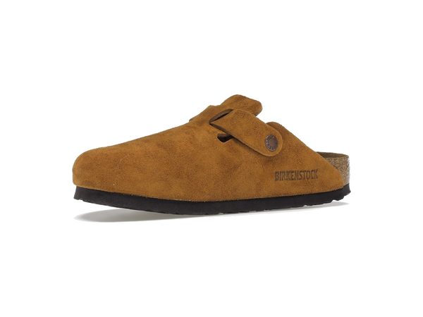 Birkenstock Boston Soft Footbed Suede Mink