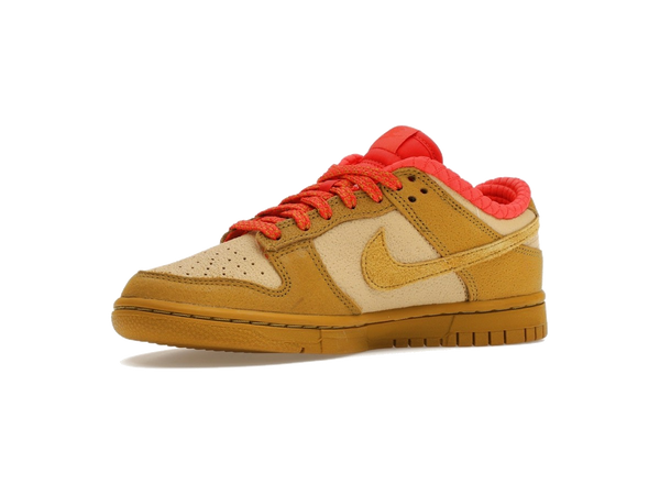 Nike Dunk Low Bronzine Sesame Picante Red (Women's)
