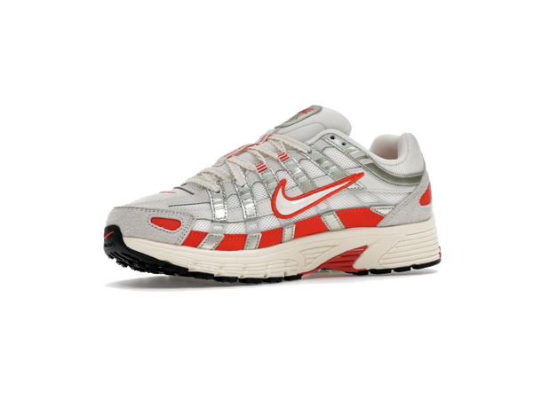 Nike P-6000 Sail Pale Ivory Light Bone Picante Red (Women's)