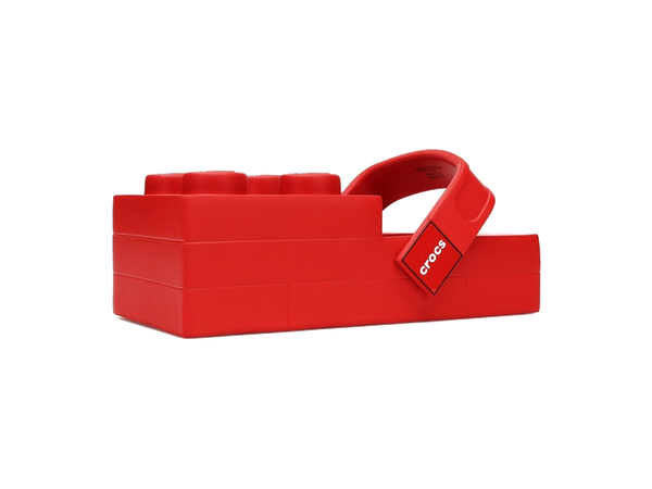 Crocs Brick Clog LEGO Red