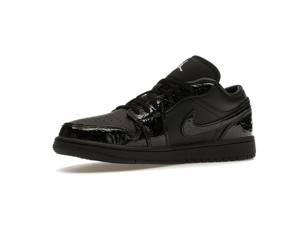 Jordan 1 Low SE Patent Elephant Black (Women's)