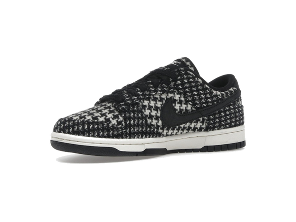 Nike Dunk Low Harris Tweed White Black Multi (Women's)