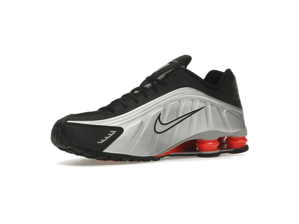 Nike Shox R4 Black Metallic Silver (2025)