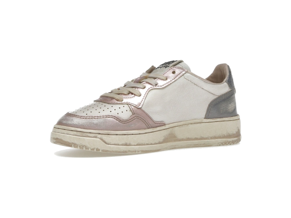 Autry Medalist Low Super Vintage White Rose Blackboard (Women's)