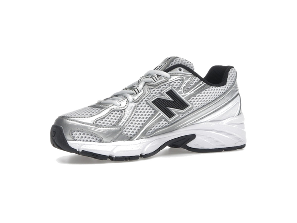 New Balance 740 White Silver Metallic Navy