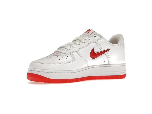 Nike Air Force 1 Low '07 Retro Color of the Month Jewel Swoosh University Red