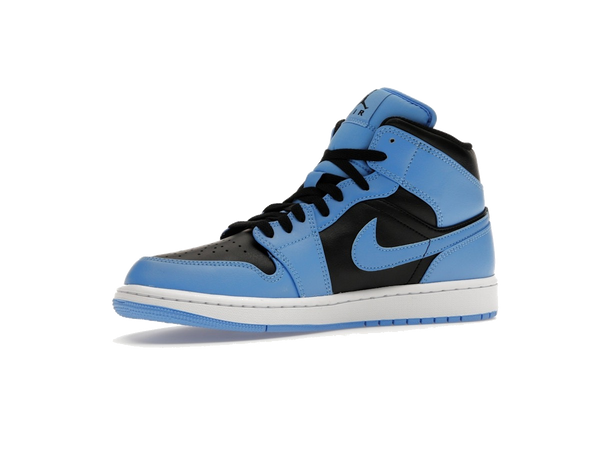 Jordan 1 Mid University Blue Black