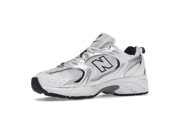 New Balance 530 White Silver Navy