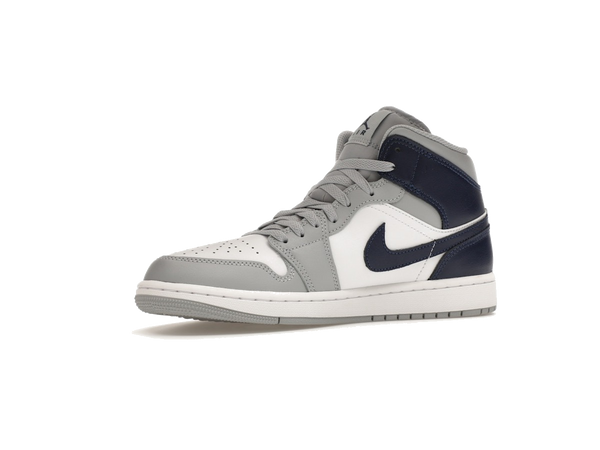 Jordan 1 Mid Wolf Grey Midnight Navy